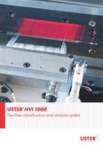 The fiber classification and analysis system USTER® HVI 1000