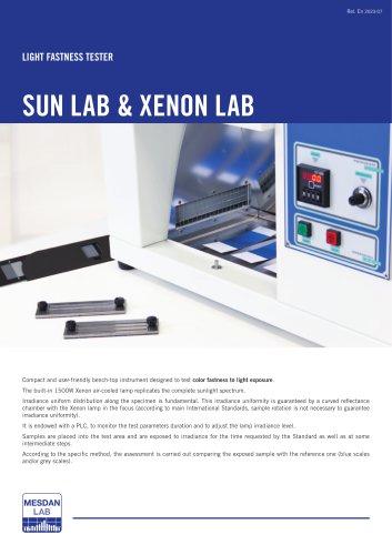 SUN LAB & XENON LAB