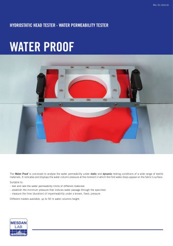 WATER PROOF