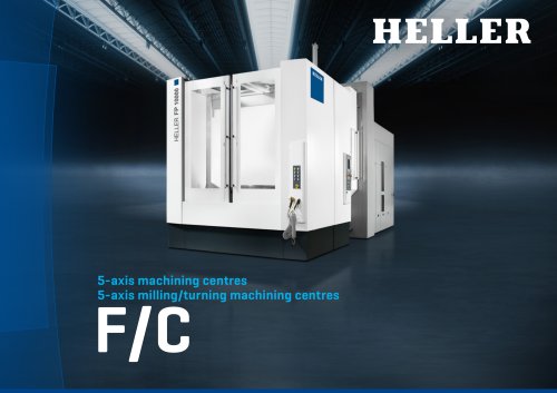 5-axis machining centres F