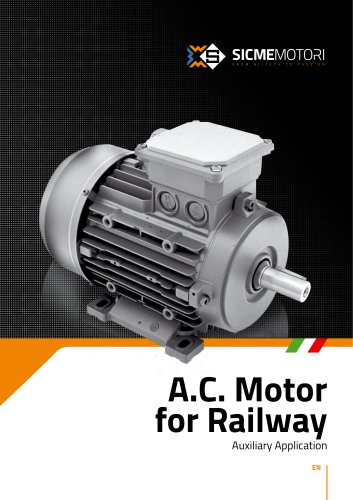 A.C. Motor for Railway