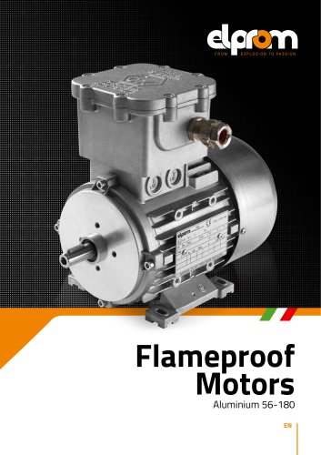 Flameproof Motors Aluminium 56-180