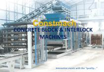 CONCRETE BLOCK & INTERLOCK  MACHINES