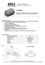 500 SERIES - Last Chance T(90°) hydraulic filter