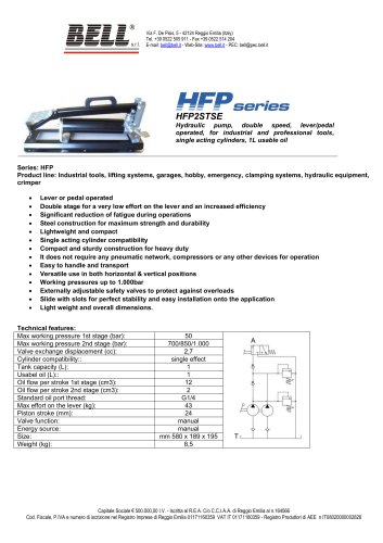 HFP SERIES - HFP2ST700-SE