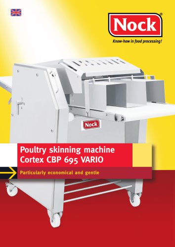 Poultry skinning machine Cortex CBP 695 VARIO