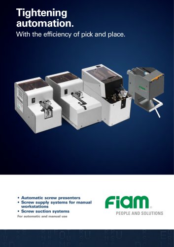 Automatic screw presenters