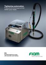 CA Handheld tightening system with automatic screw feeding