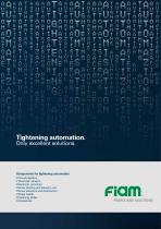 Components for tightening automation
