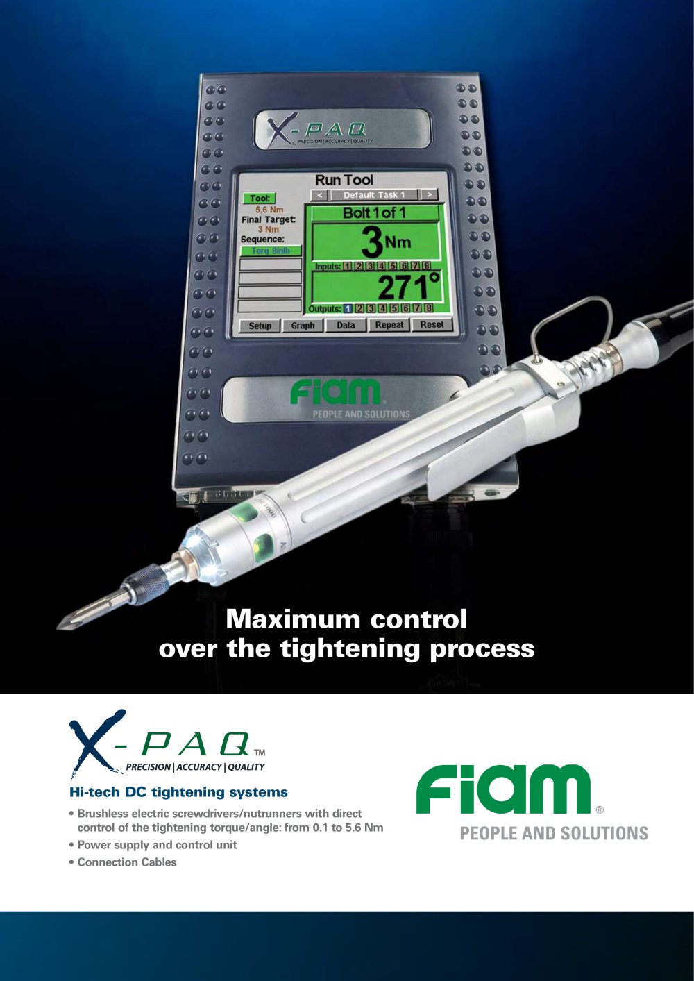 Hi -tech DC tightening systems - FIAM
