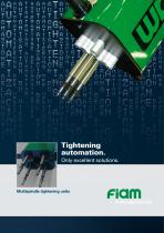 Multispindle tightening units