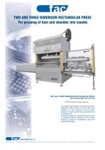TWO AND THREE DIMENSION RECTANGULAR PRESS