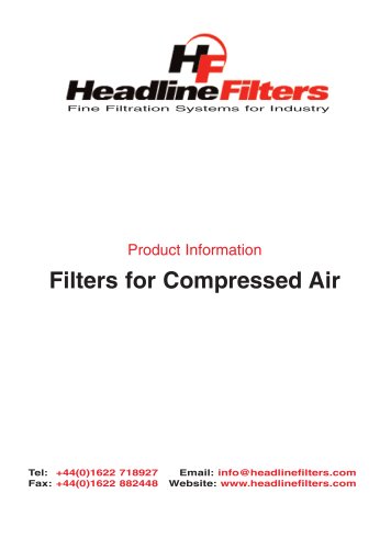 Compressed Air Filters