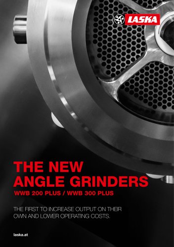 THE NEW ANGLE GRINDERS