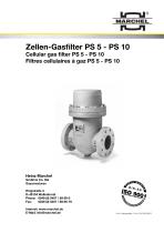 Zellen-Gasfilter PS 5 - PS 10