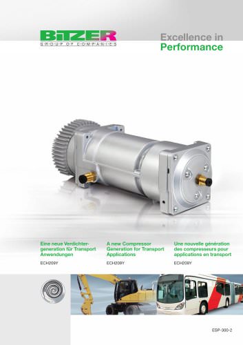 A new Compressor Generation for Transport Applications / ECH209Y  ESP-300-2