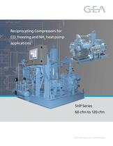 Reciprocating Compressors for CO2 freezing and NH3 heat pump applications
