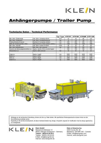 Trailer Pump