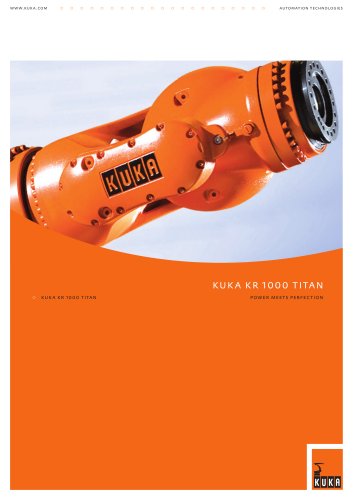 KUKA KR 1000 titan