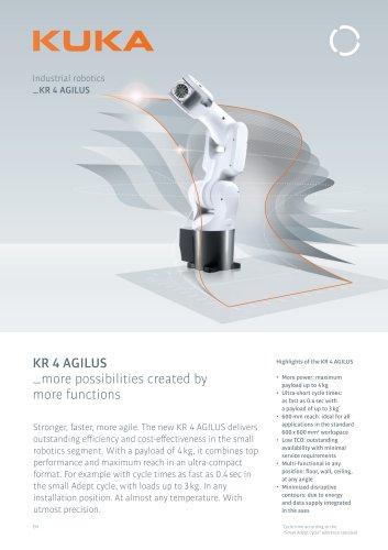 KUKA KR 4 AGILUS