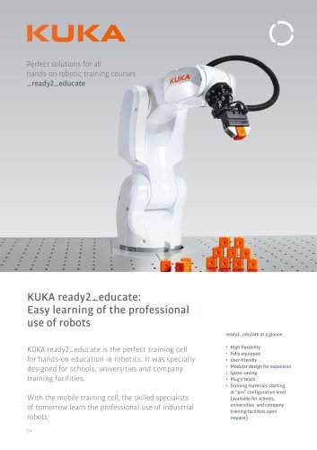 KUKA mobile training cell