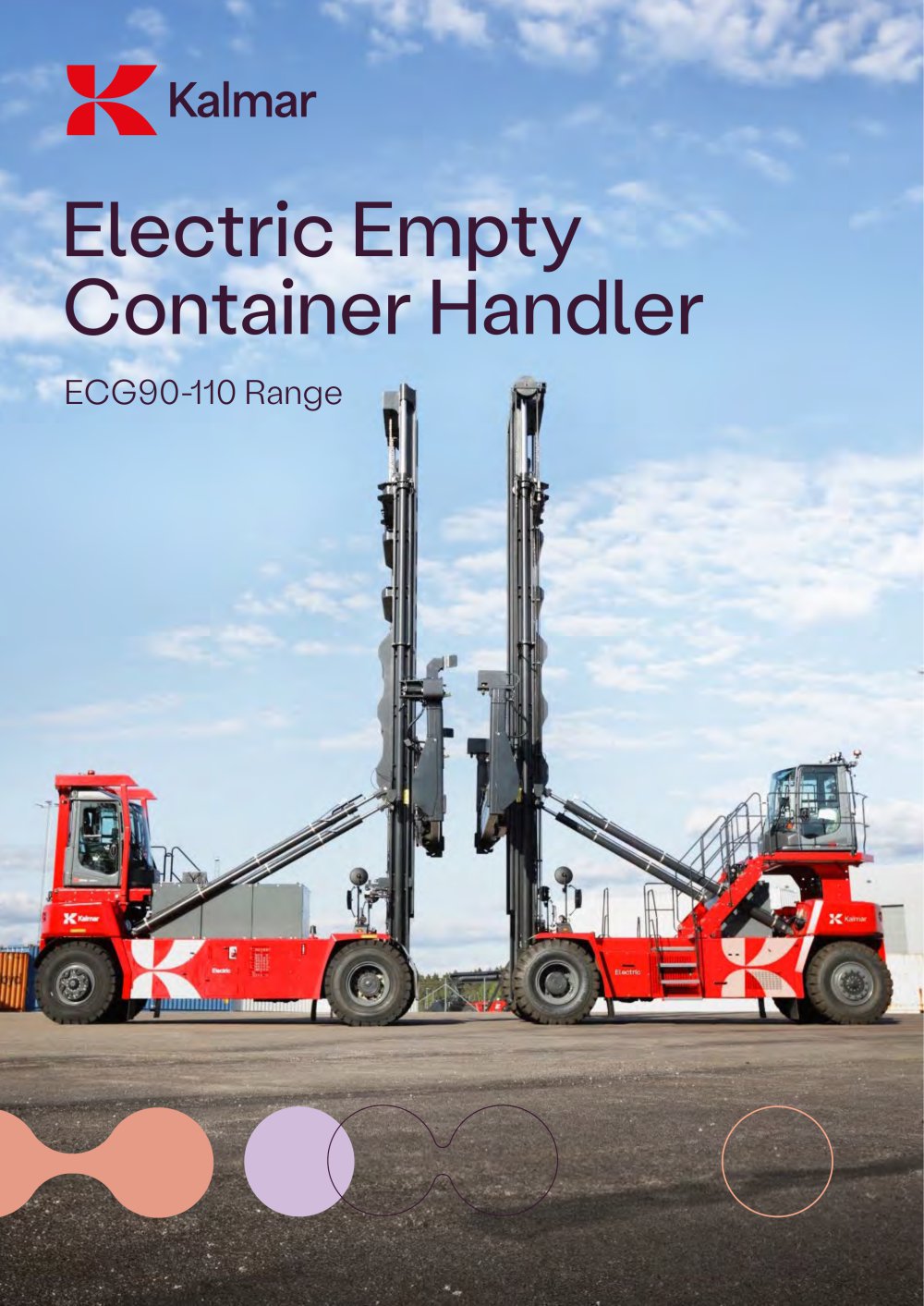 Electric Empty Container Handler ECG90-110 Range - Kalmar