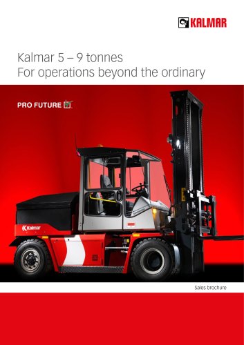 Kalmar Light forklift trucks 5-9 ton capacity