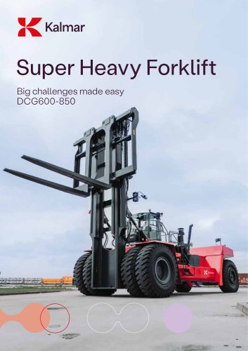 Super Heavy Forklift