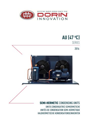 Air-Cooled Condensing Units AU 47°C