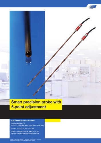 Pt100 Temperature high precision probes