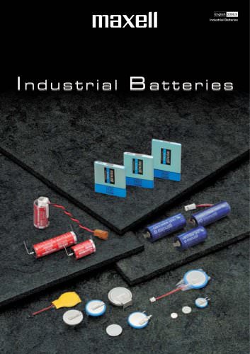 Industrial Batteries Catalogue