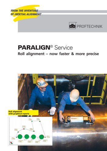 PARALIGN Service Roll alignment - now faster & more precise