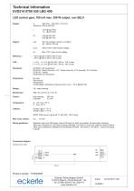 EVD214 0700 530 LBG 400 - Technical Information