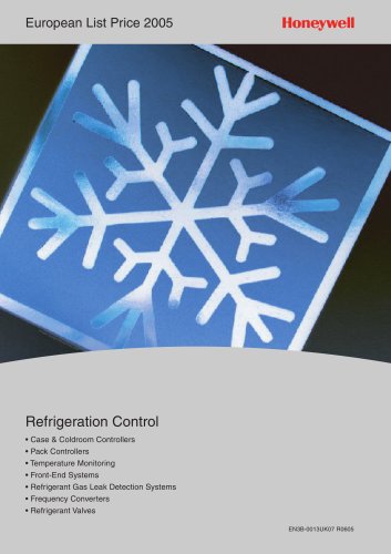 Honeywell Refrigeration Control Product Guide