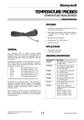 Temperature Probes