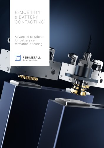 E-MOBILITY & BATTERY CONTACTING