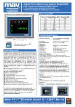 KMG force measuring device