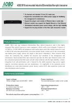 Fiber optic transceiver  Ethernet  data /AOBO 3R16