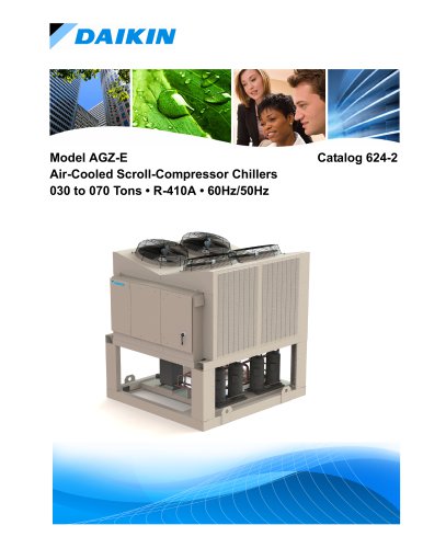 CAT 624-2 AGZ-E Air Cooled Chiller