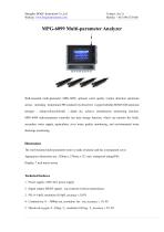 MPG-6099 Multi-parameter water analyzer