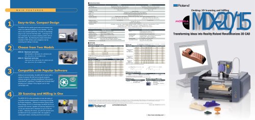 3D Scanners MDX-20