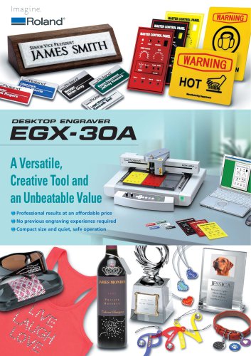 EGX-30A Desktop engraver