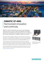 SIMATIC S7-400 and S7-410