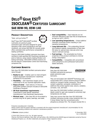 DELO&reg; GEAR ESI&reg;