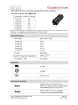 EP040-2224-01EP Series 4pin Female Cable End-Mating to male panel mount connector