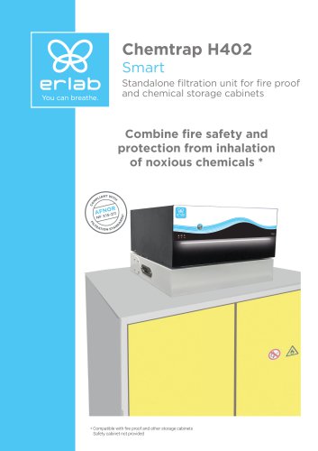 Chemtrap - Filtration system for chemical storage cabinets