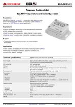 Sensor Industrial IQAROS Temperature and humidity sensor