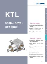 KTL Series Planetary Gear Reducer/Gearbox