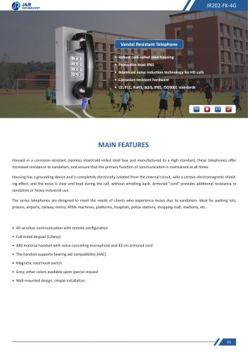 JR202-FK-4G Specification
