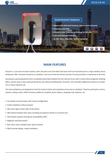 JR210-CB-4G Specification